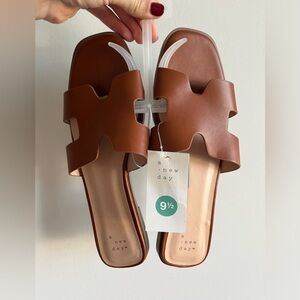 Brown Target Sandals